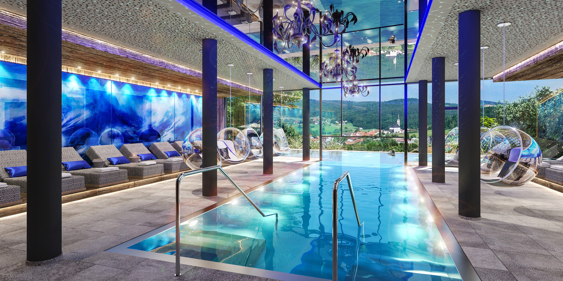 Bayerischer Wald Wellnesshotel mit Pool in Bayern Hotel mit Schwimmbad